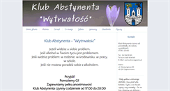 Desktop Screenshot of klubwytrwalosc.pl